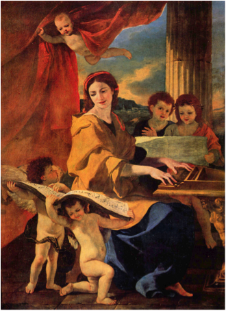 Santa Cecilia en la historia